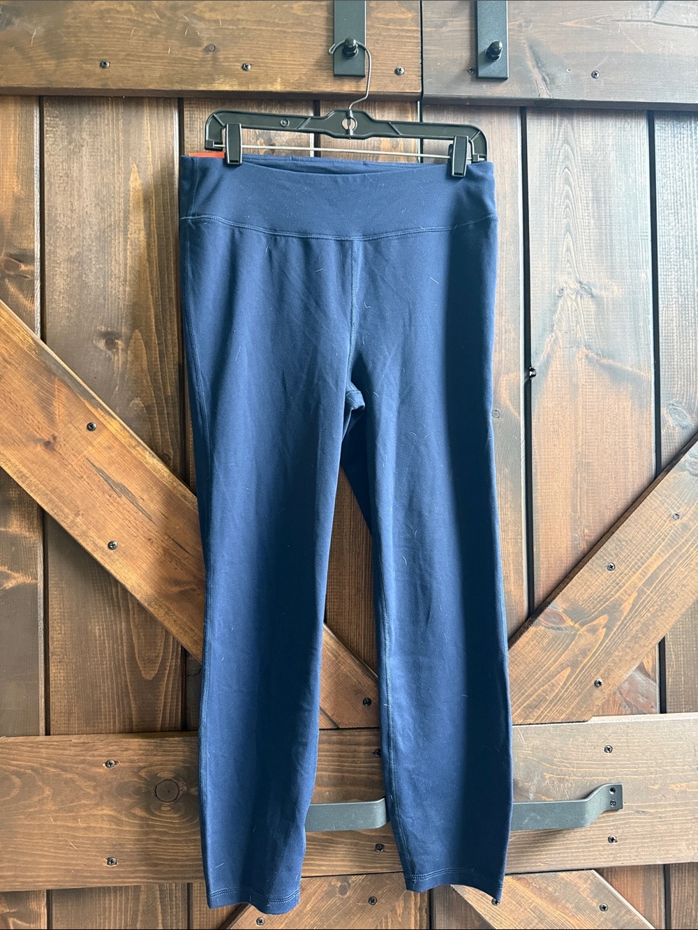 J. Crew Navy Full-Length Stretch Leggings